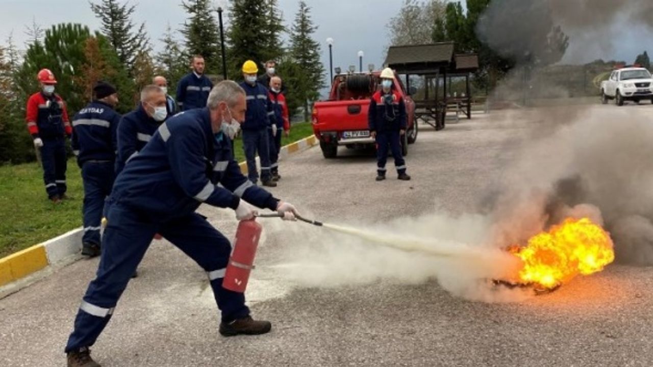 Kocaeli'nde İZAYDAŞ'a 'Acil Durum' eğitimi