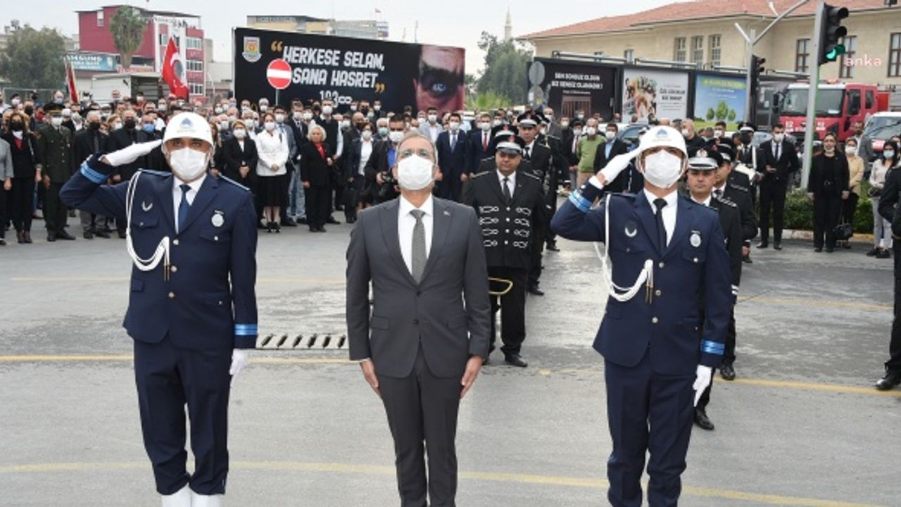 TARSUS'TA 10 KASIM ATATÜRK'Ü ANMA TÖRENİ