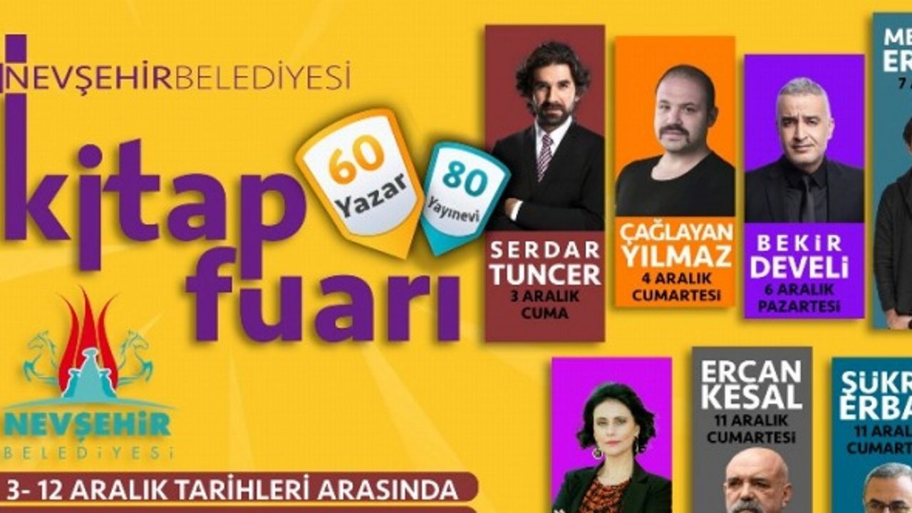 Nevşehir'de kitap fuarı heyecanı