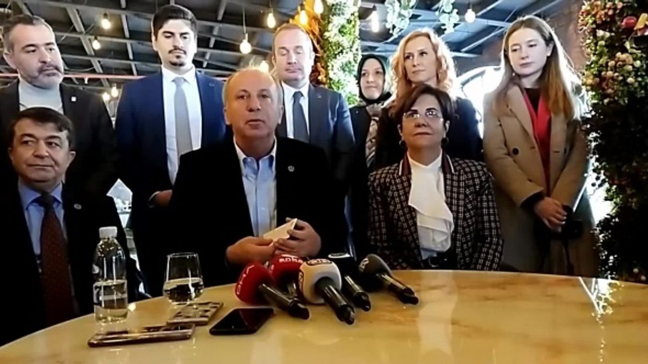 MUHARREM İNCE'DEN MİLLİ EĞİTİM BAKANI'NA: "SEN NEREDE YAŞIYORSUN, AYDA MI YAŞIYORSUN" 