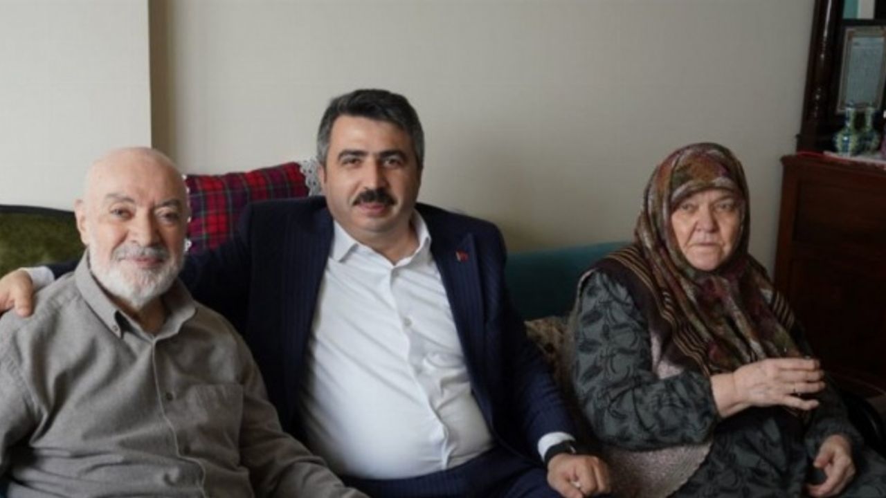 Bursa Yıldırım'da Başkan Yılmaz'dan vefa ziyareti 