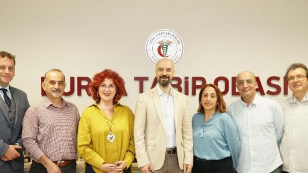 Bursa Tabip Odası'nda görev bölümü yapıldı