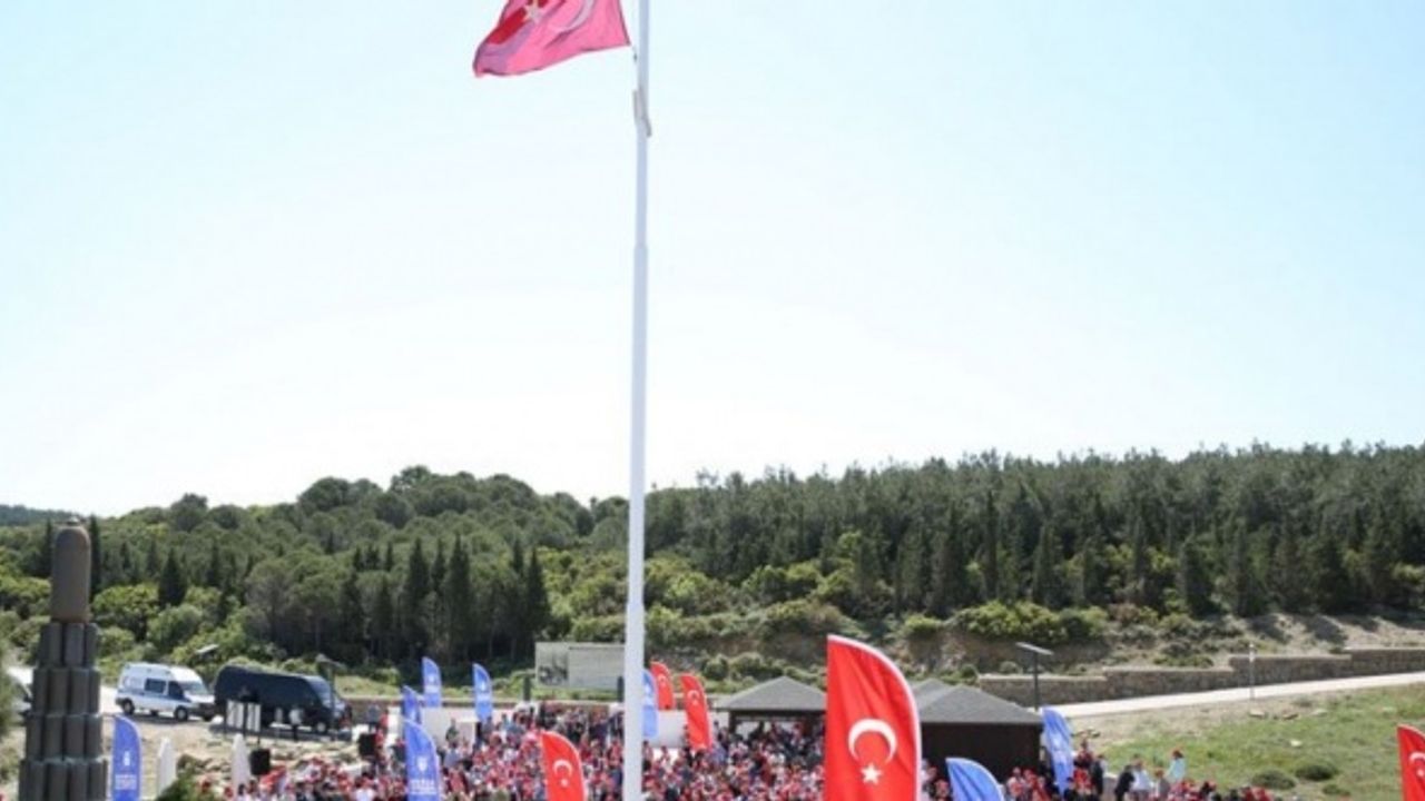 107 yıl sonra Bursa aynı ruhla Çanakkale'de
