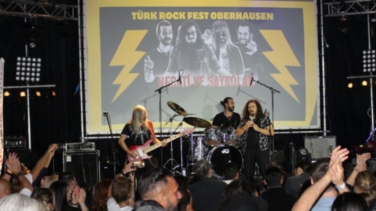 Almanya Oberhausen'da Türk Rock rüzgarı esti
