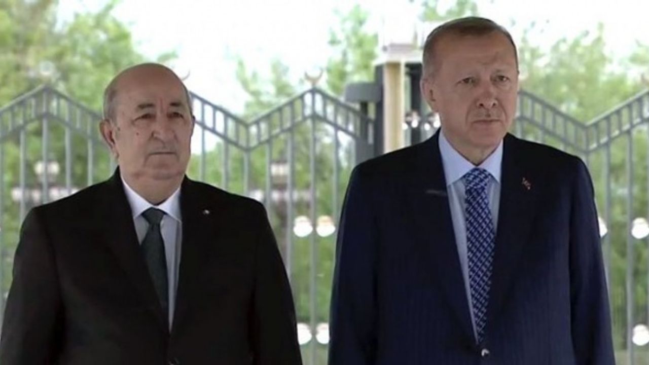 Cezayir Cumhurbaşkanı Ankara'da