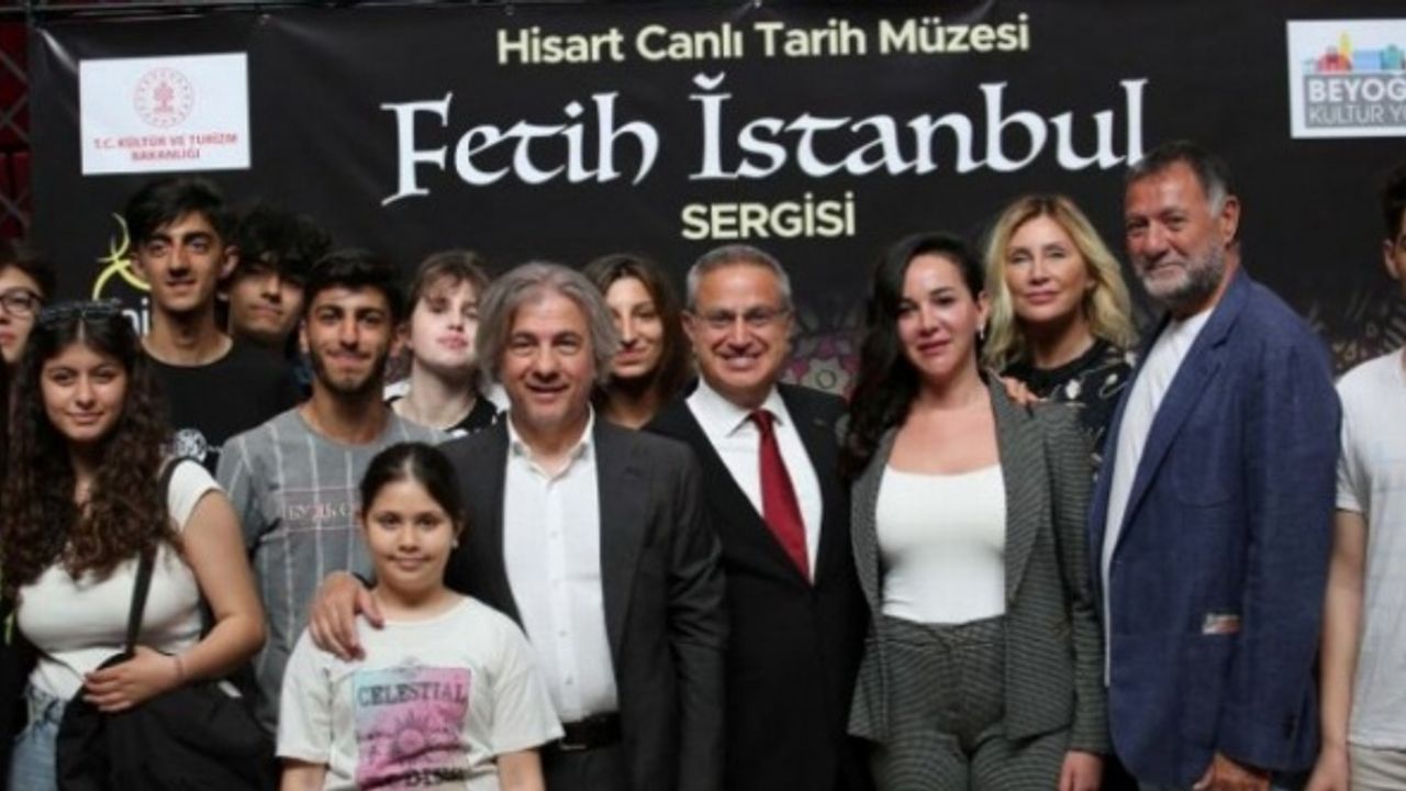"Fetih İstanbul Sergisi" Atatürk Kültür Merkezi'nde açıldı 