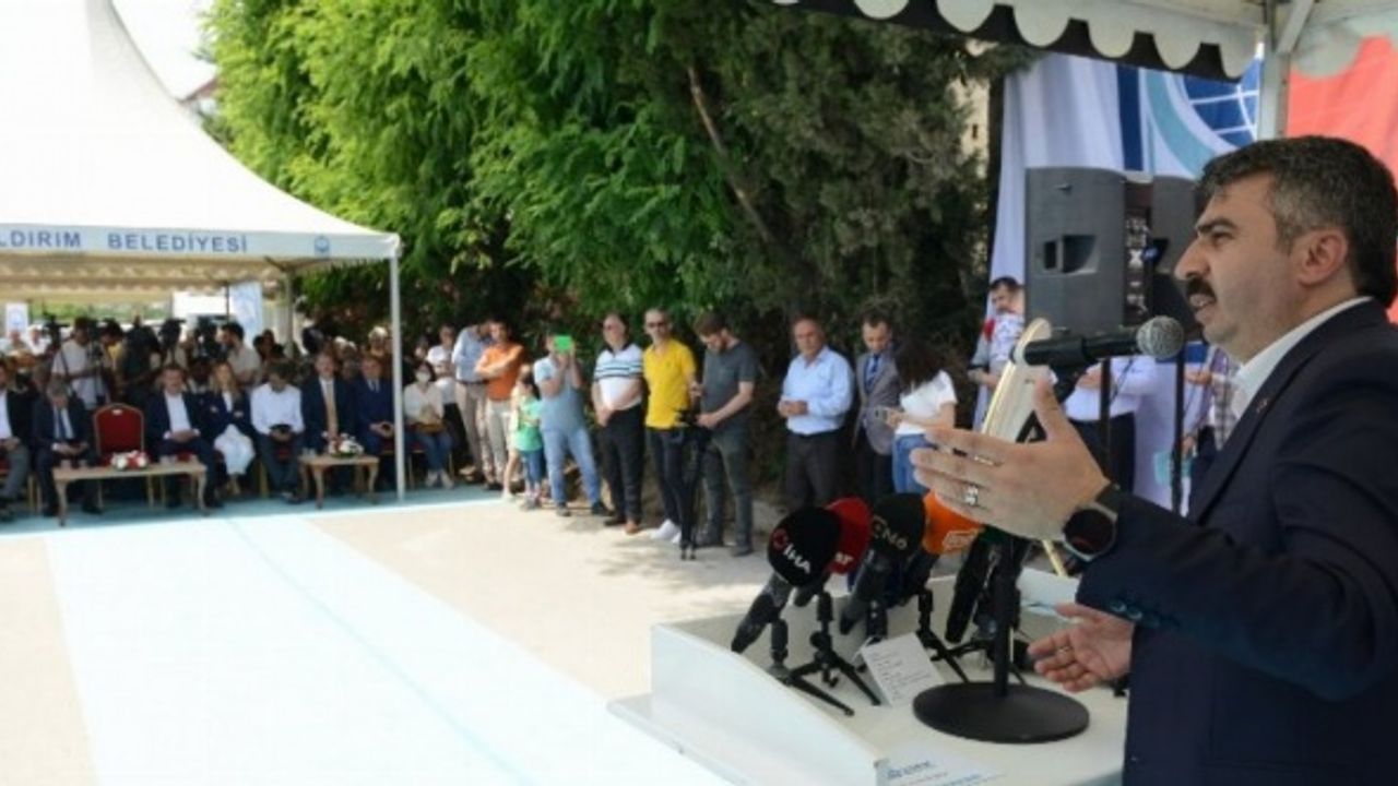 Bursa Yıldırım'da hem açılış hem müjde