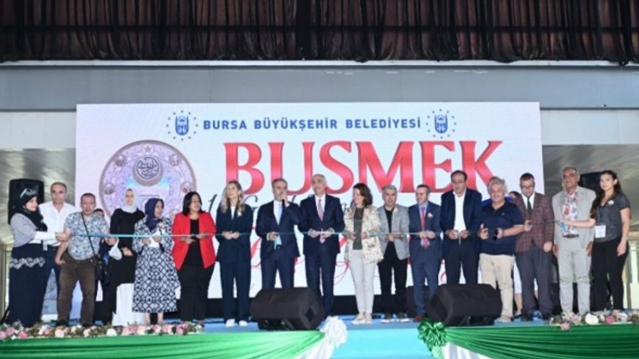 BUSMEK'in el emekleri Bursalılarla buluştu