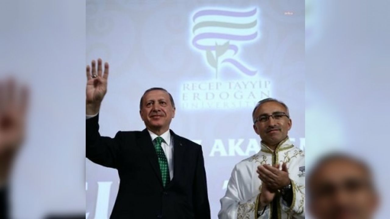CUMHURBAŞKANI ERDOĞAN, RECEP TAYYİP ERDOĞAN ÜNİVERSİTESİ REKTÖRÜ’NÜ YÖK ÜYELİĞİNE ATADI