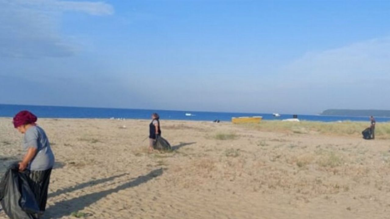 Edirne Keşan'ın sahil bölgeleri sezona hazırlanıyor
