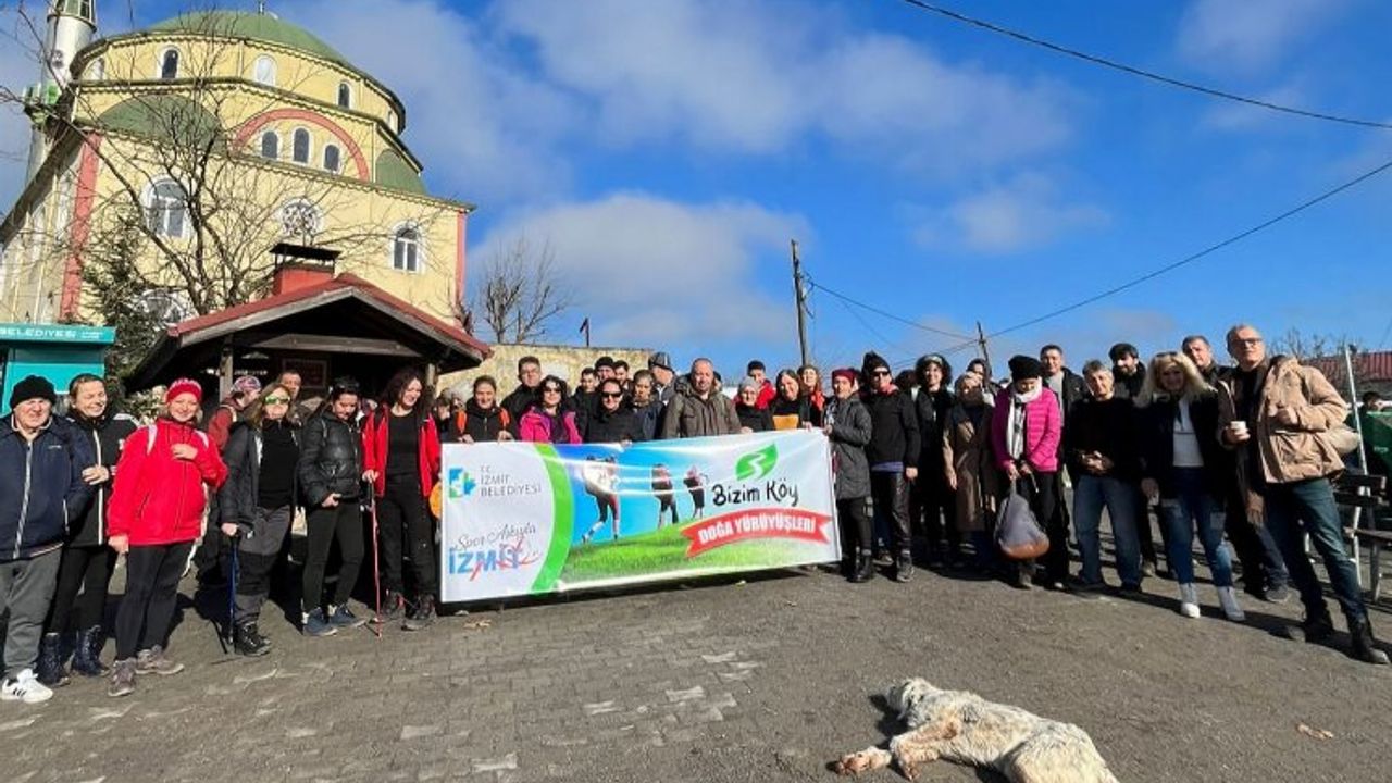 İzmit'te 'Köy Doğa Yürüyüşleri' sürüyor