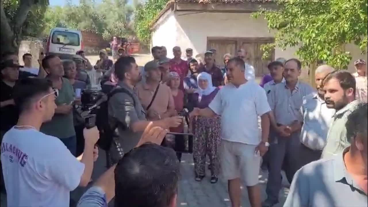 Muğla Yatağan’da köylüler RES toplantısını yaptırmadı: "Yaşam kaynaklarının olduğu yerlere yapılan RES’e karşıyız"