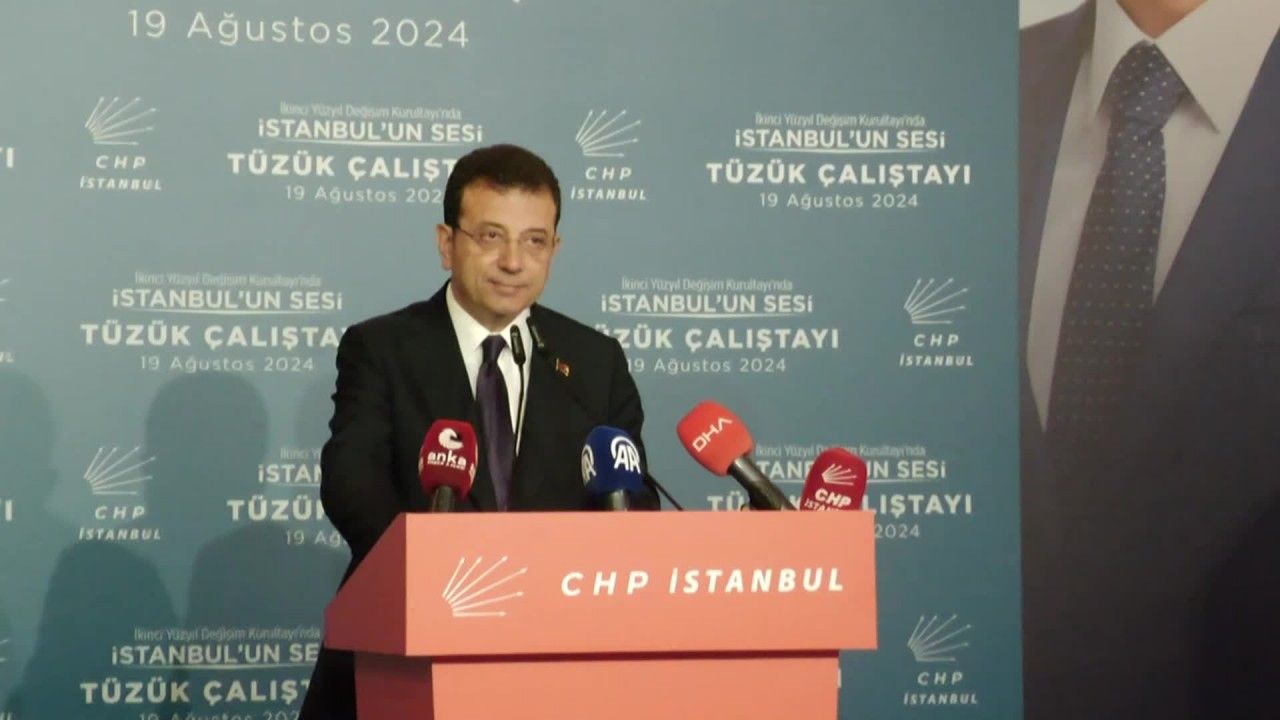 Tüzük Kurultayı Çalıştayı... Ekrem İmamoğlu: “CHP değişecek ve Türkiye de değişecek” 