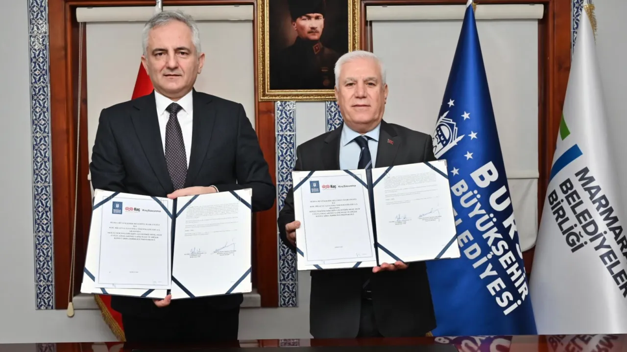 Bursa Büyükşehir'den teknolojik iş birliği