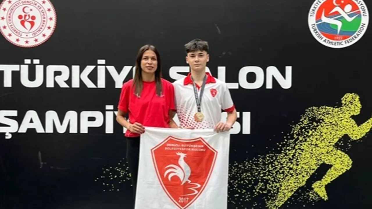 Denizli Büyükşehir Belediyespor atletizmde başarıya imza attı