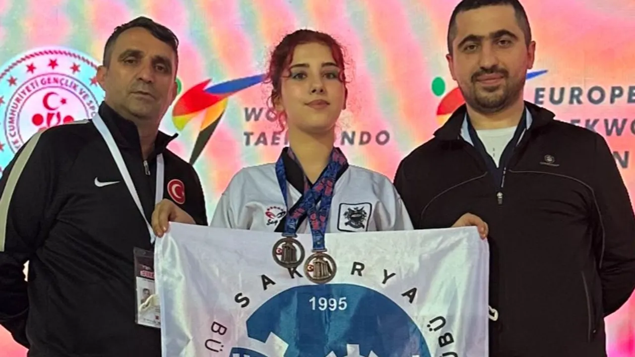 Sakaryalı sporcu uluslararası şampiyonada parladı