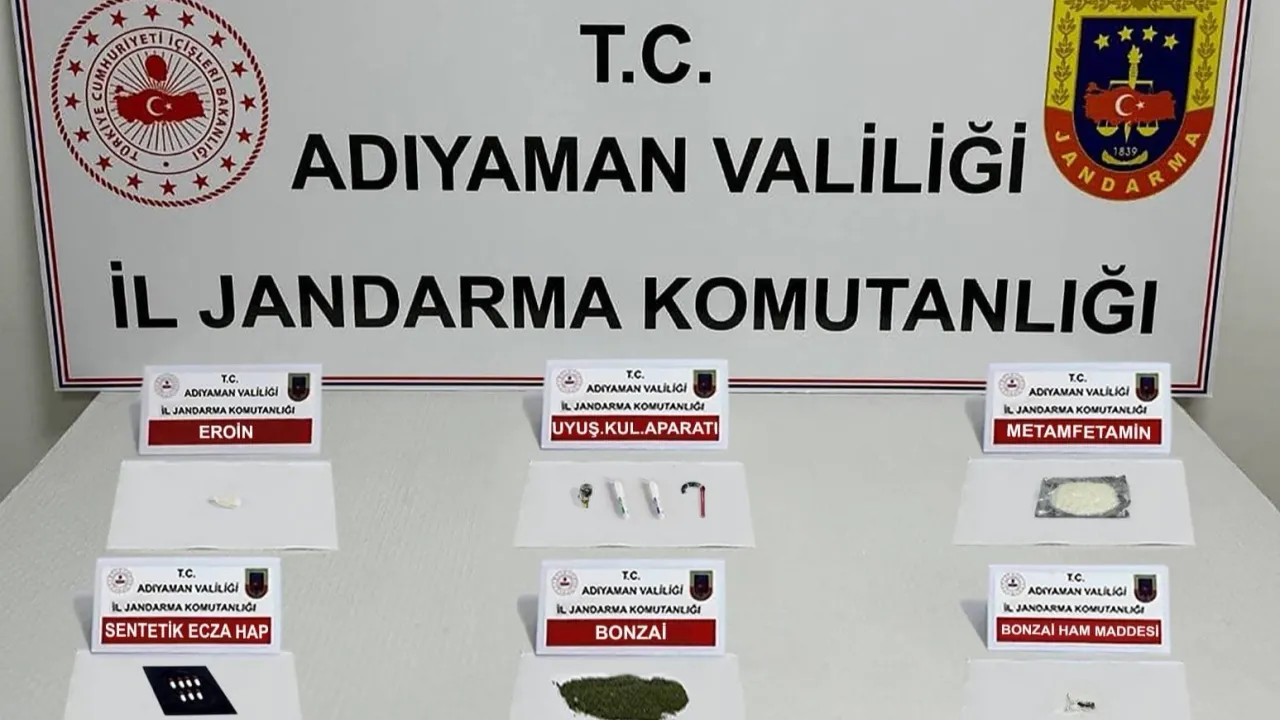 Adıyaman'da uyuşturucu operasyonunda 27 şüpheli yakalandı