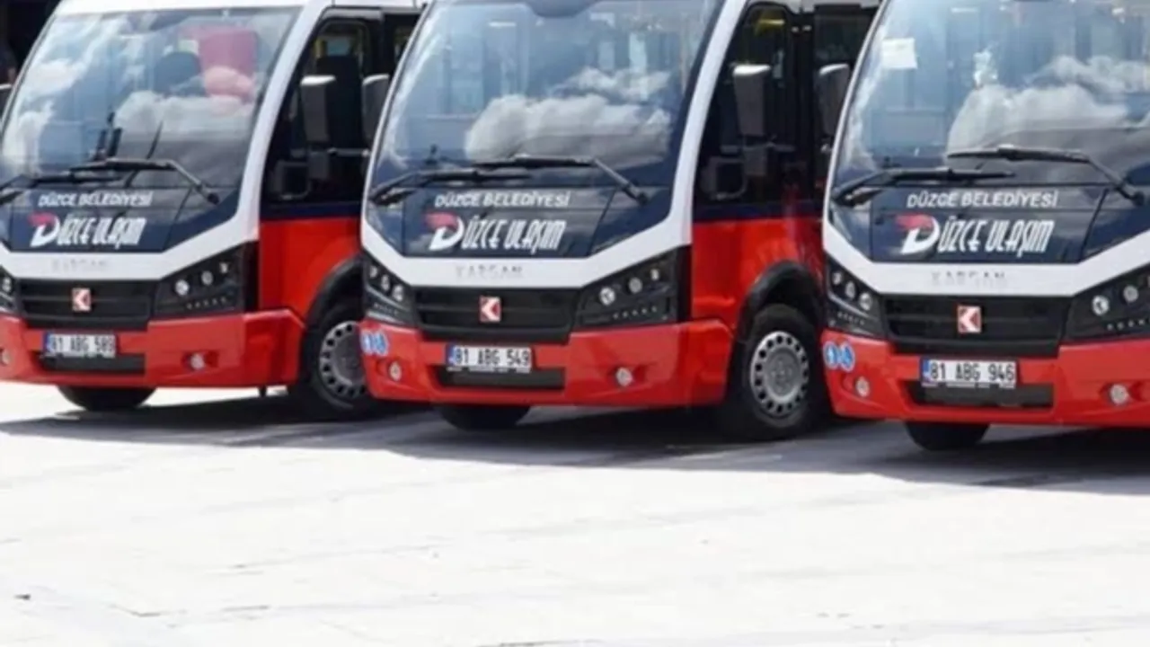 Düzce’de şehir içi ulaşım ücretlerine zam