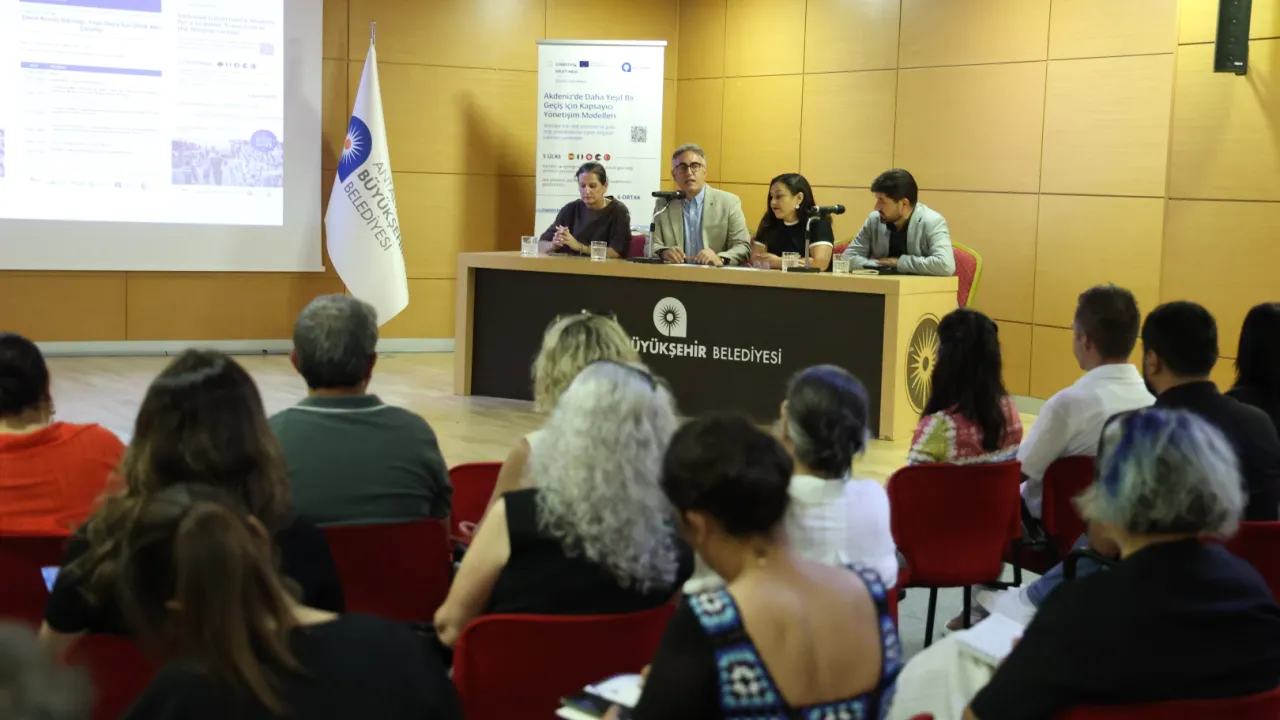 Antalya'da yeşil geçiş için ortak akıl çalıştayı