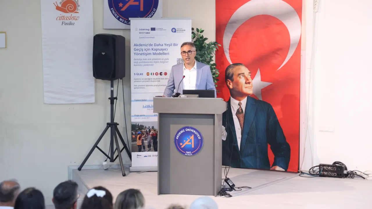Antalya'da 'Yeşil Geçiş İçin Ortak Akıl Çalıştayı' düzenlendi
