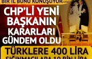 Bir ilde gündem olan karar! Yeni başkan gaza bastı: Türklere 400 lira, sığınmacılara 10 bin lira..