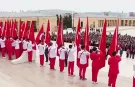 Anıtkabir'de 19 Mayıs töreni... Gençler Anıtkabir'de
