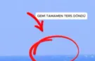 Girne açıklarında yolcu gemisi alabora oldu! Denizde can pazarı