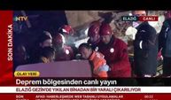 ELAZIĞ DEPREMİ KURTARMA ANI!