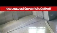 İzmir Depreminin Şiddeti Hastanenin Güvenlik Kamerasına Yansıdı