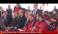 Şehit Burak Tatar 7. Ulusal UMKE Tatbikatı yapıldı