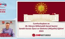 CHP PARTİ OKULU'NDAN "SANDIK GÜVENLİĞİ EĞİTİMİ" VİDEOSU