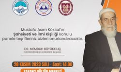 Kayseri Büyükşehir'den Mustafa Asım paneli