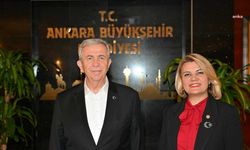 İZMİT BELEDİYE BAŞKANI HÜRRİYET, ABB BAŞKANI MANSUR YAVAŞ’I ZİYARET ETTİ