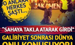 Tüm dünya Mourinho'yu konuşuyor! O hareketine şaştılar: Sahaya takla atarak girdi...