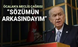 Bahçeli'den Öcalan'a Meclis çağrısı: Sözümün arkasındayım