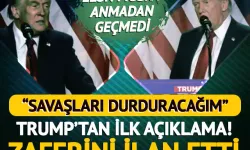 Donald Trump'tan zafer konuşması: "Savaşları durduracağım" dedi, Elon Musk'a övgü yağdırdı! "Altın çağ olacak"