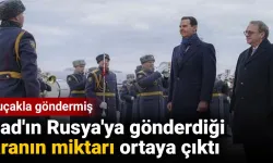 Esad'ın Rusya'ya gönderdiği paranın miktarı ortaya çıktı. 21 uçakla göndermiş