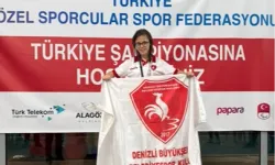 Denizlili özel sporculardan gururlandıran başarı