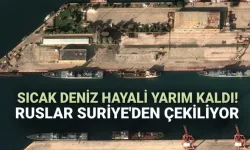 Sıcak deniz hayali yarım kaldı: Rus donanması Suriye'den çekiliyor!