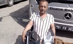 Düzce'de  engelli bireyin acı sonu!