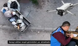 İnegöl Belediyesi’nden dronlu denetim