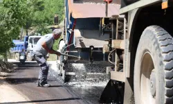 Antalya'da Kaş Beldibi ve Sütleğen Grup Yolu asfaltlanıyor