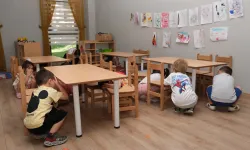 Bursa Nilüferli minikler afet tatbikatıyla bilinçlendi