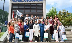 Bursa Yıldırım'da Başkan Yılmaz üreten kadınları ağırladı
