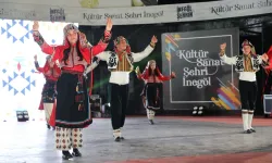 İnegöl Belediyesi Halk Dansları Topluluğu 14. yılını kutluyor