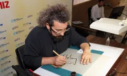 Kocaeli'de hat sanatıyla zamanın ötesine yolculuk