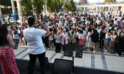Mersin'de öğrencilere YKS öncesi moral etkinliği