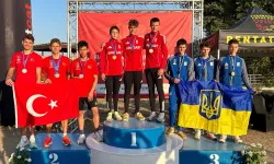 Pentatlonda ilki başardı! Muhammed Emir Kurtulan Avrupa üçüncüsü oldu