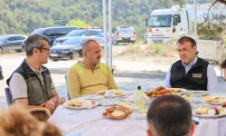 Bilecik’te yangınla mücadele ekiplerine moral ziyareti
