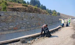 Bursa Büyükşehir’den yangın bölgelerinde çevre temizliği